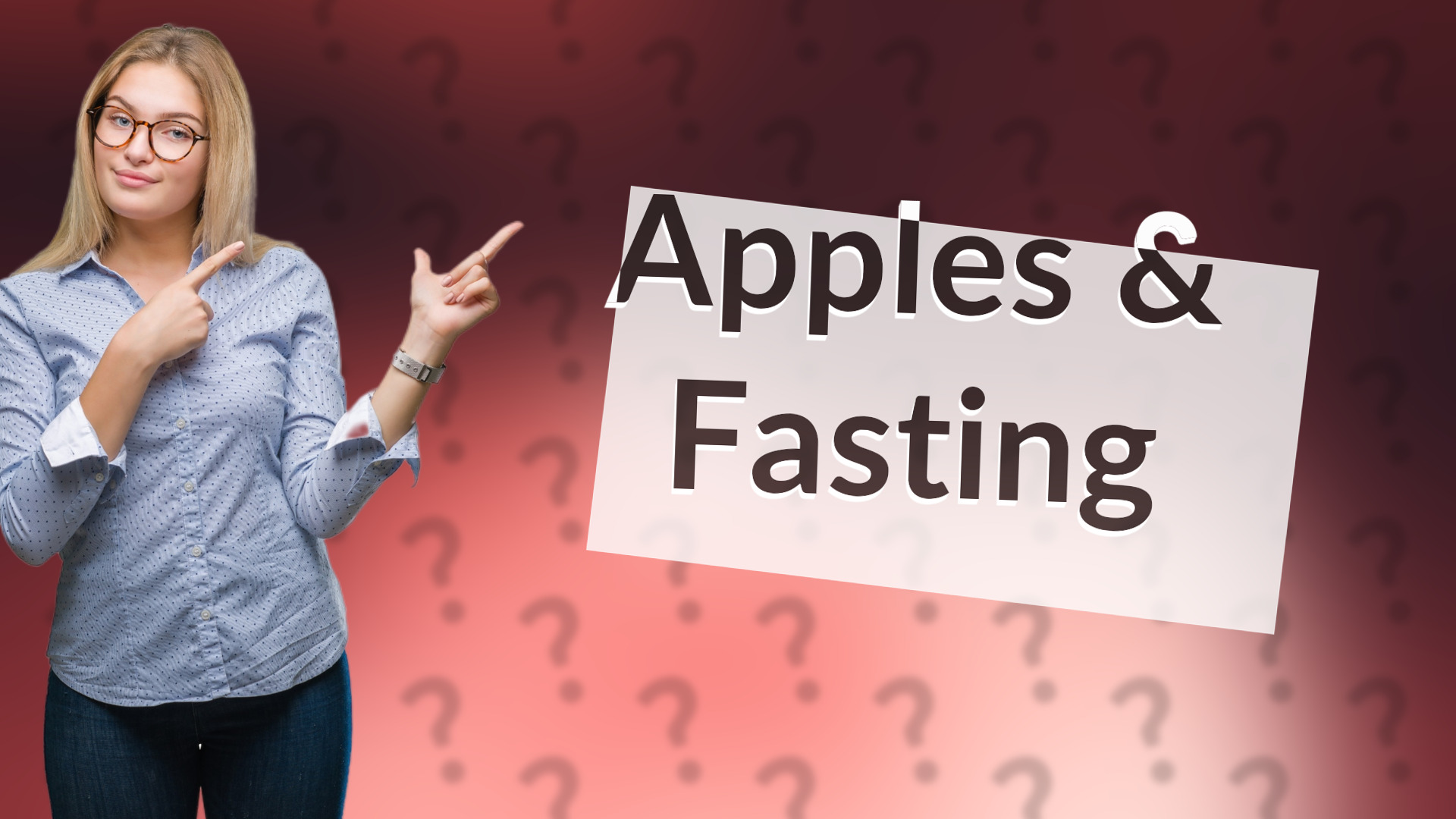 Apples & Fasting