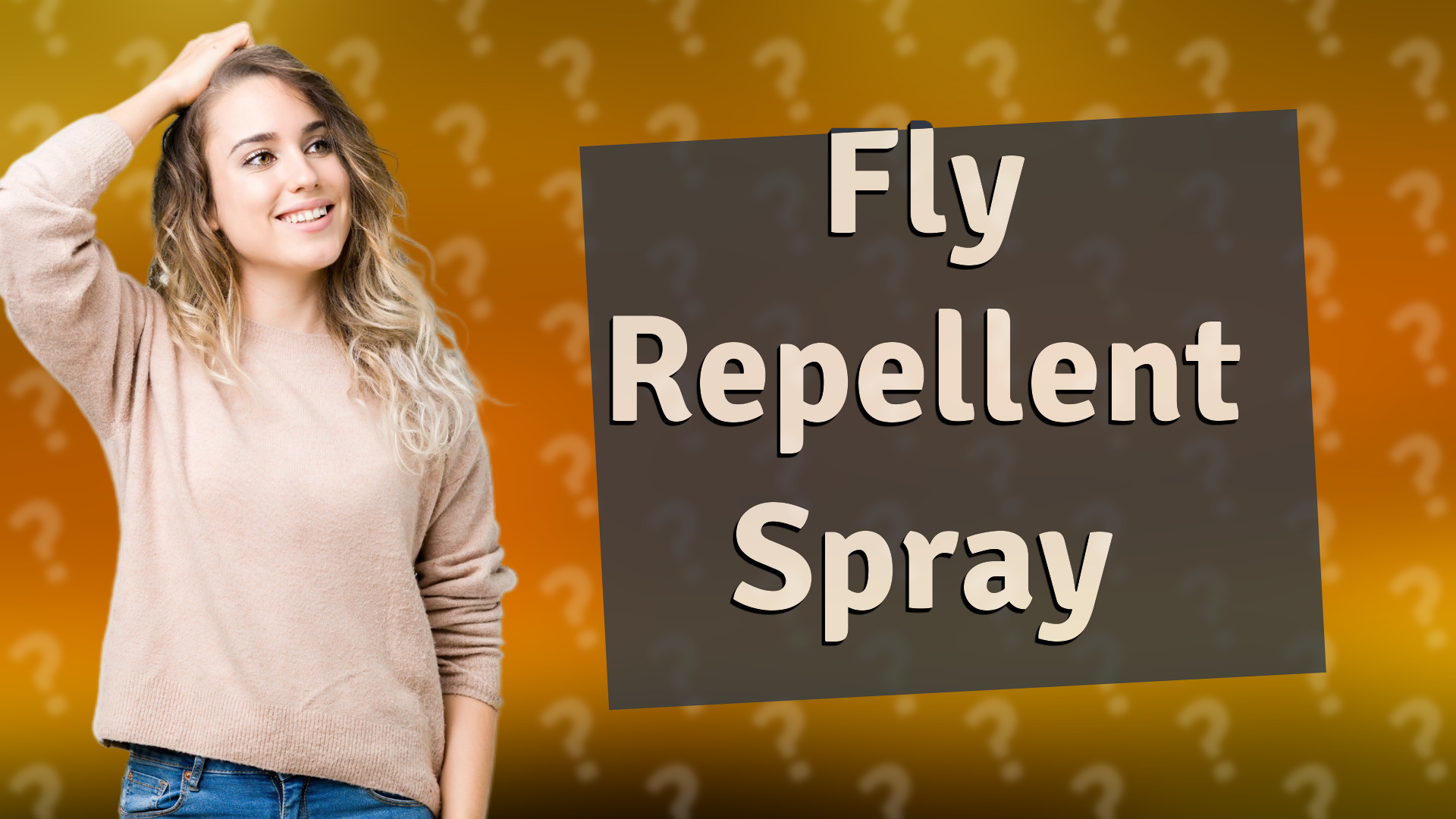Fly Repellent Spray