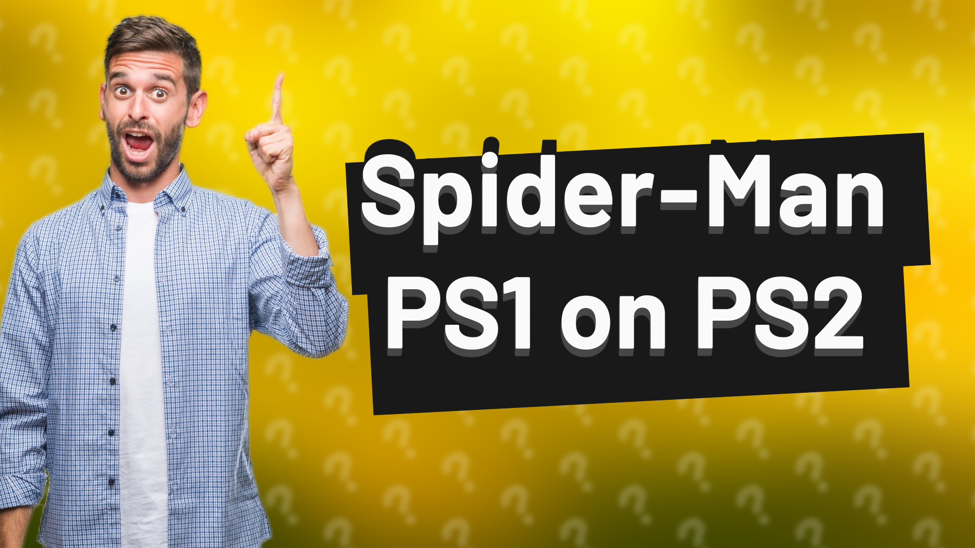 Spider-Man PS1 on PS2