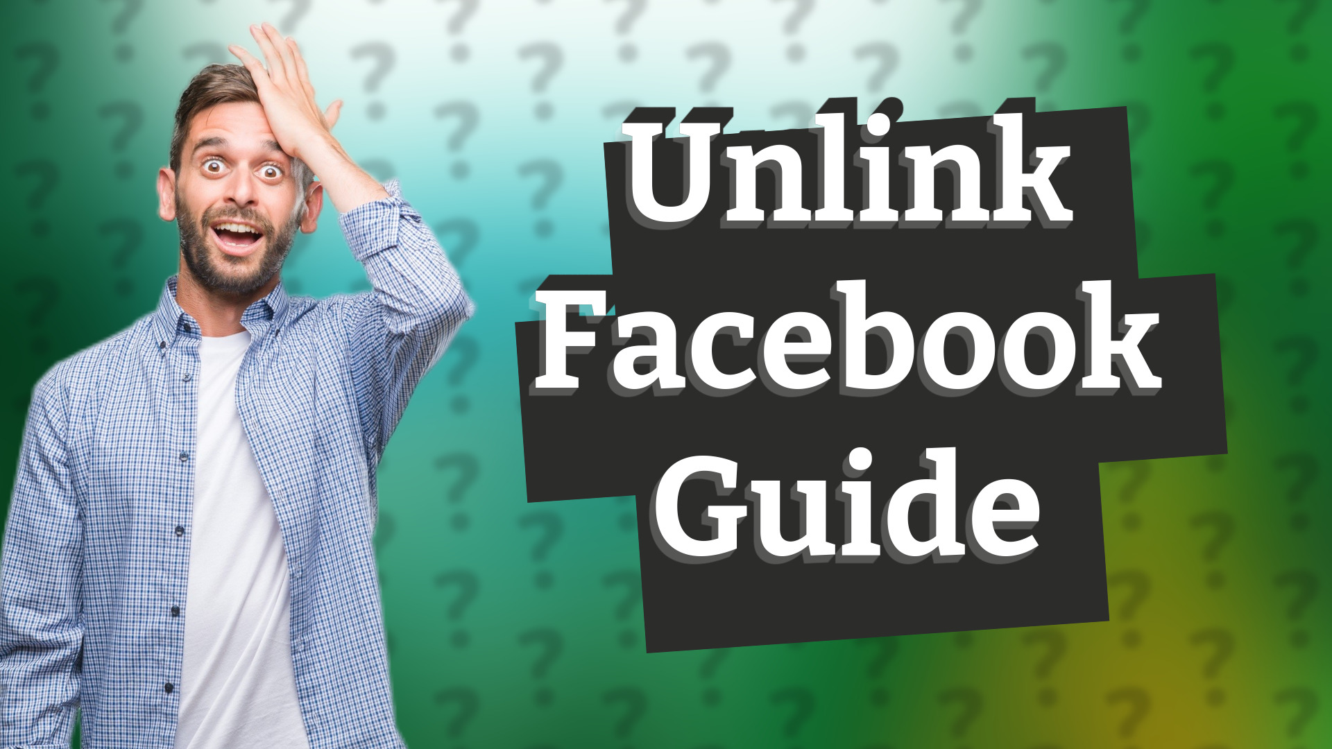 Unlink Facebook Guide