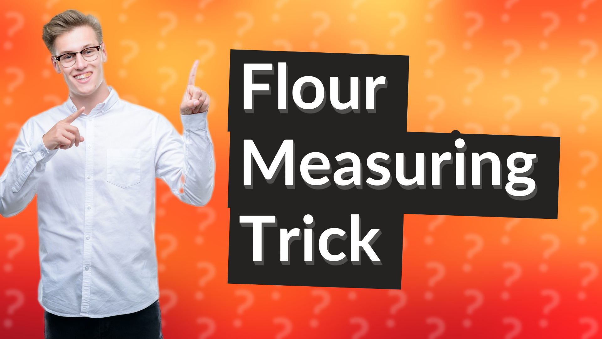 Flour Measuring Trick