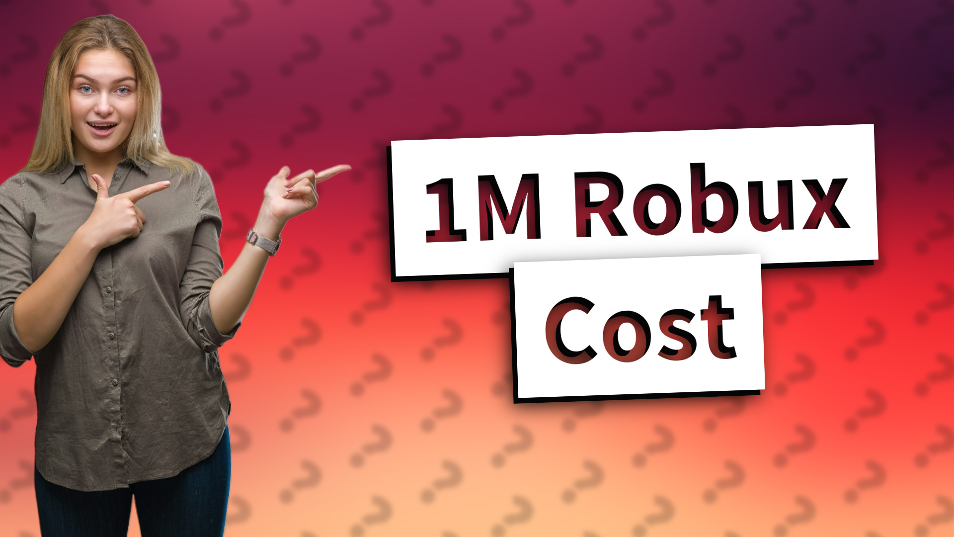 1M Robux Cost