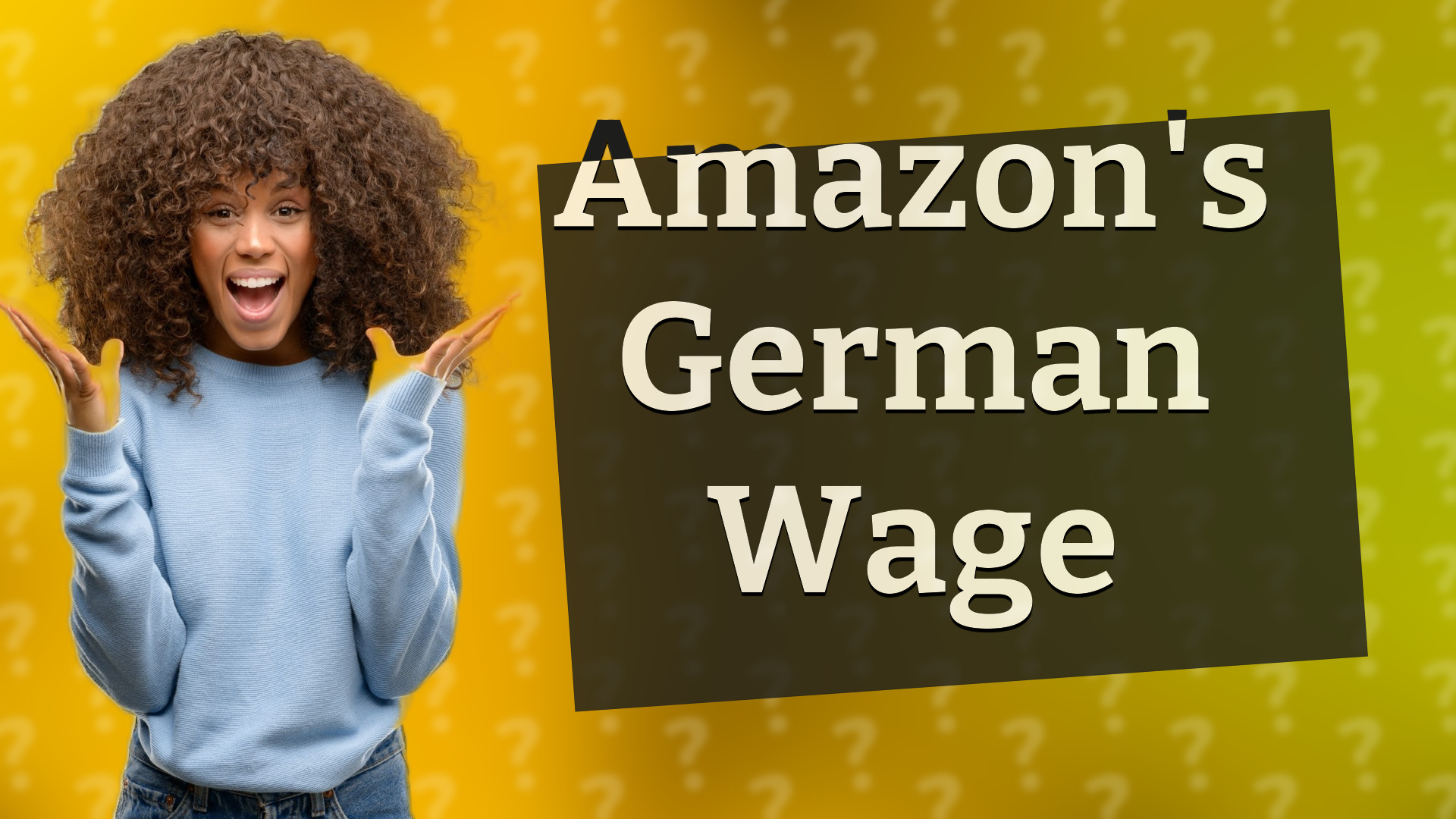 Amazon's German Wage