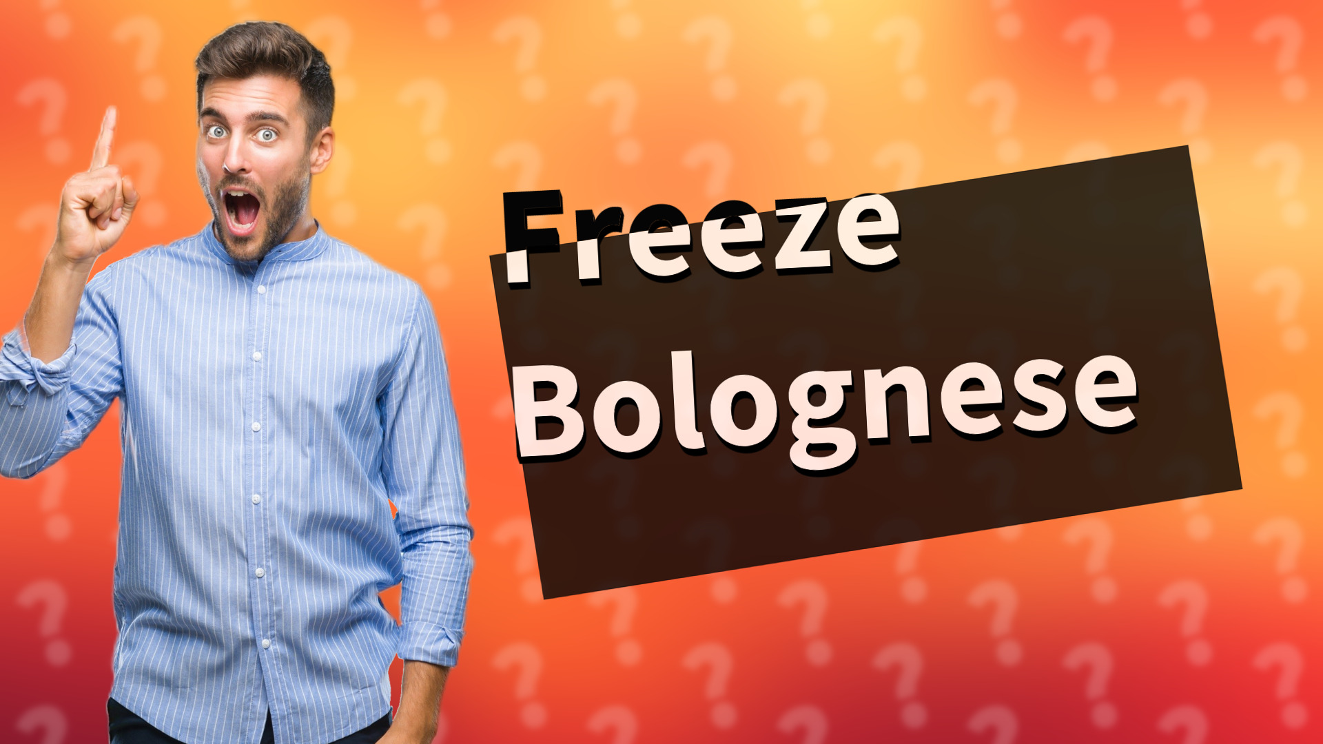 Freeze Bolognese