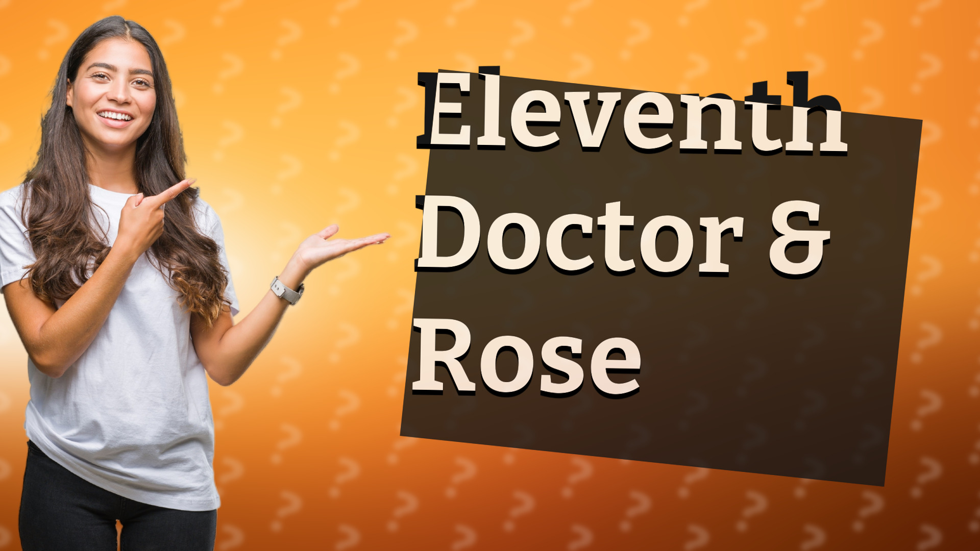 Eleventh Doctor & Rose