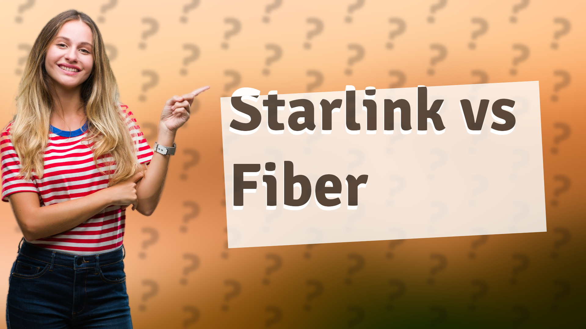 Starlink vs Fiber