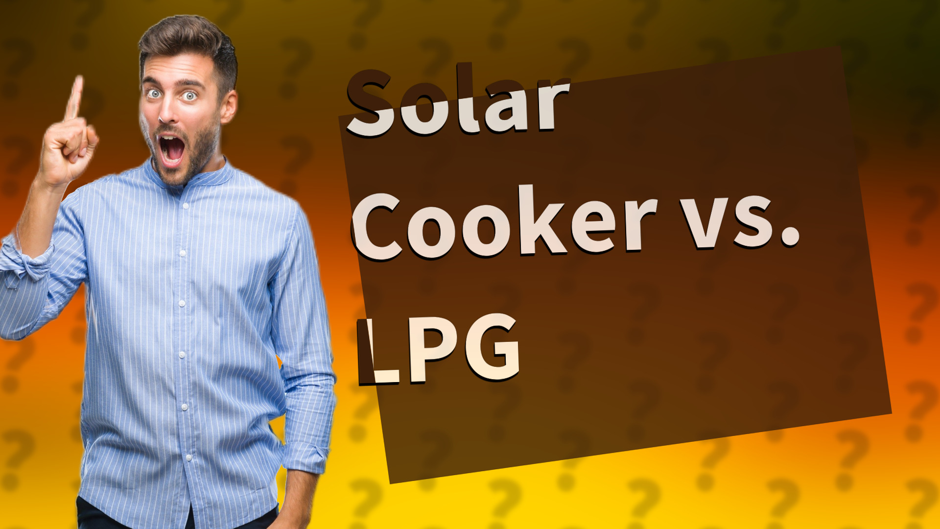 Solar Cooker vs. LPG