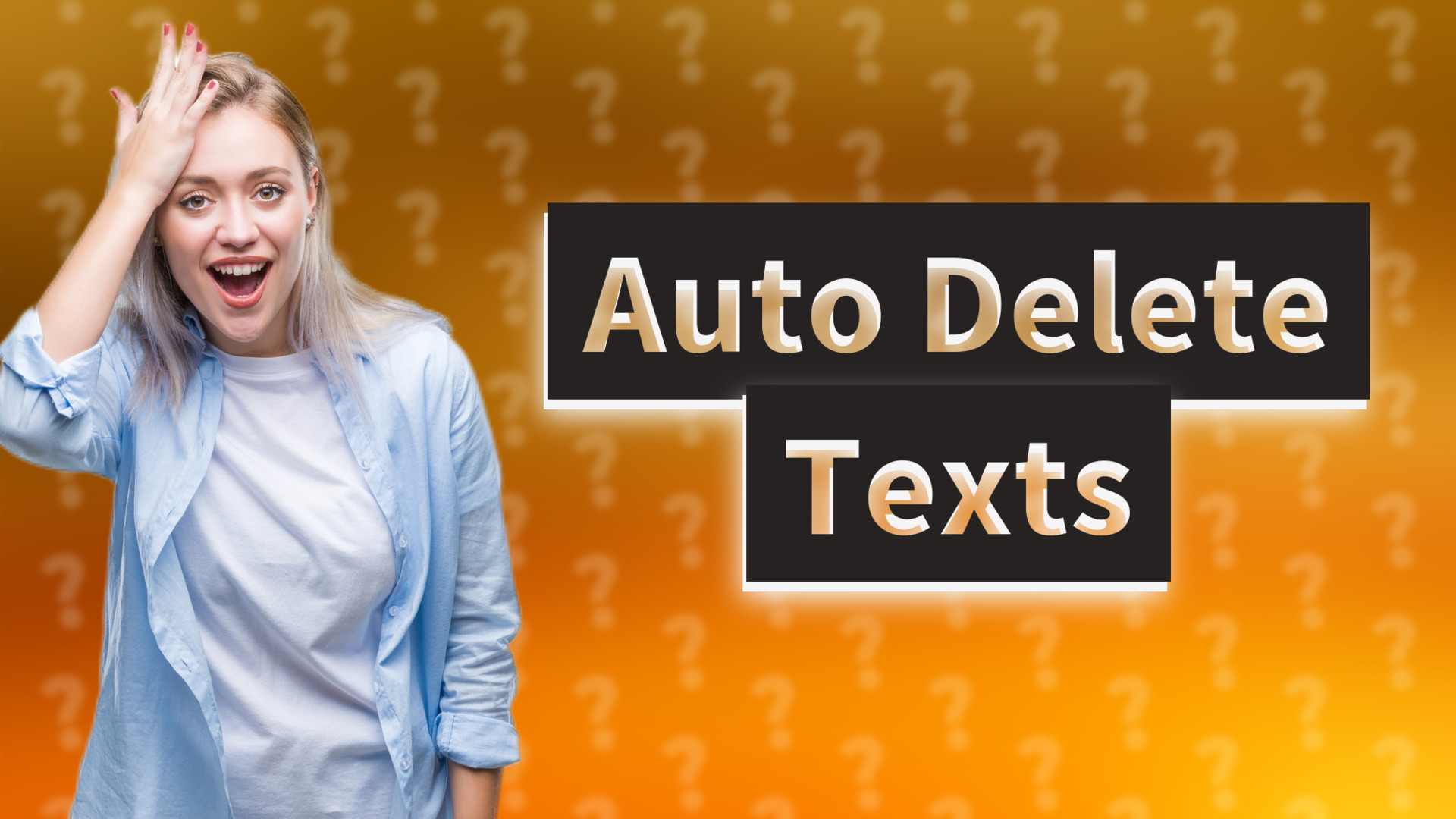 Auto Delete Texts