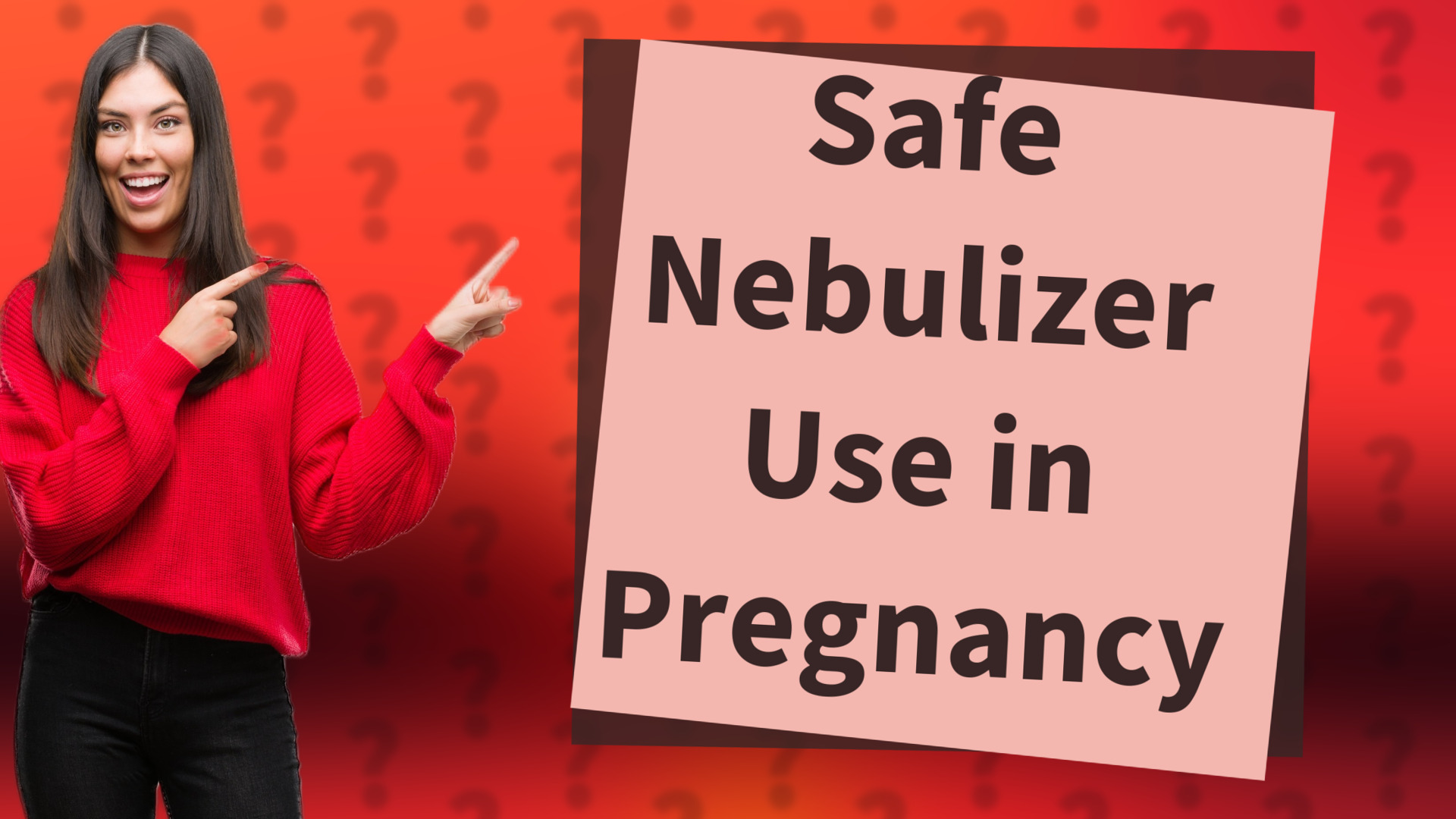 Safe Nebulizer Use in Pregnancy
