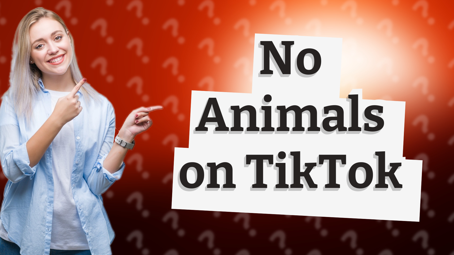 No Animals on TikTok