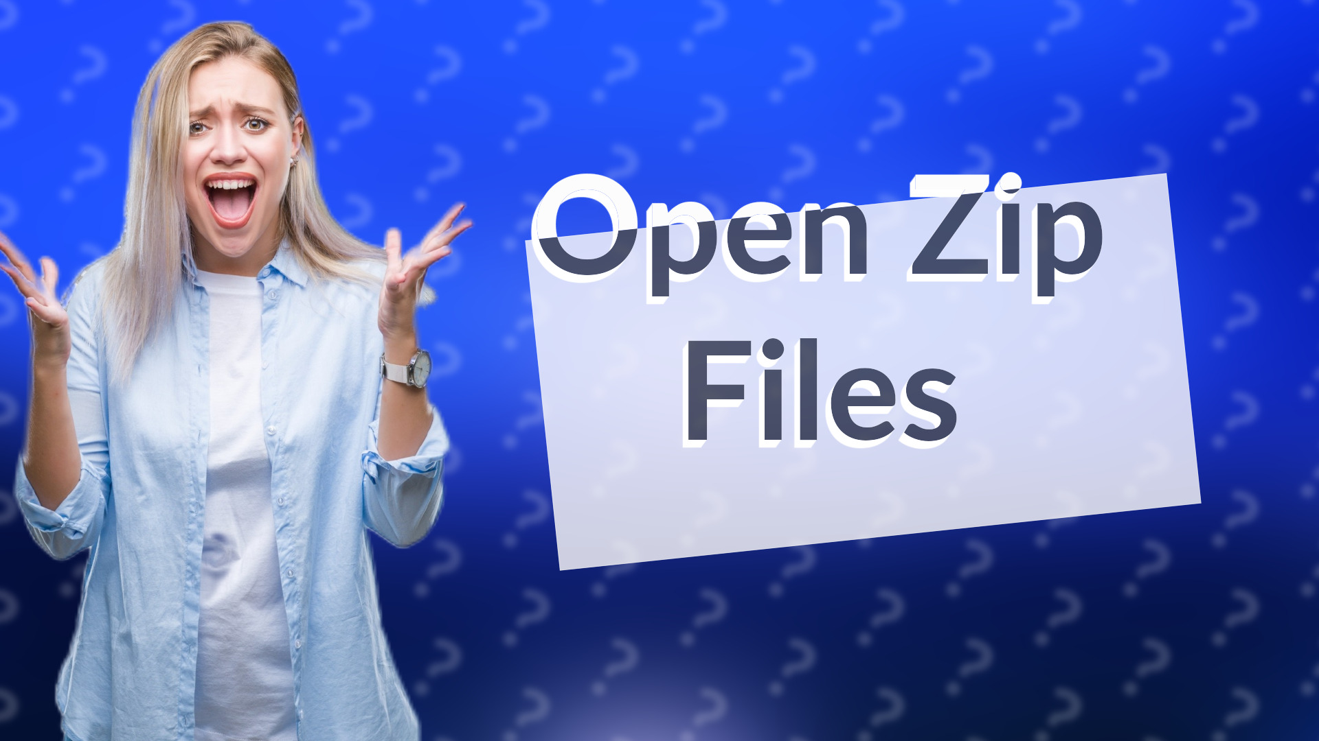 Open Zip Files