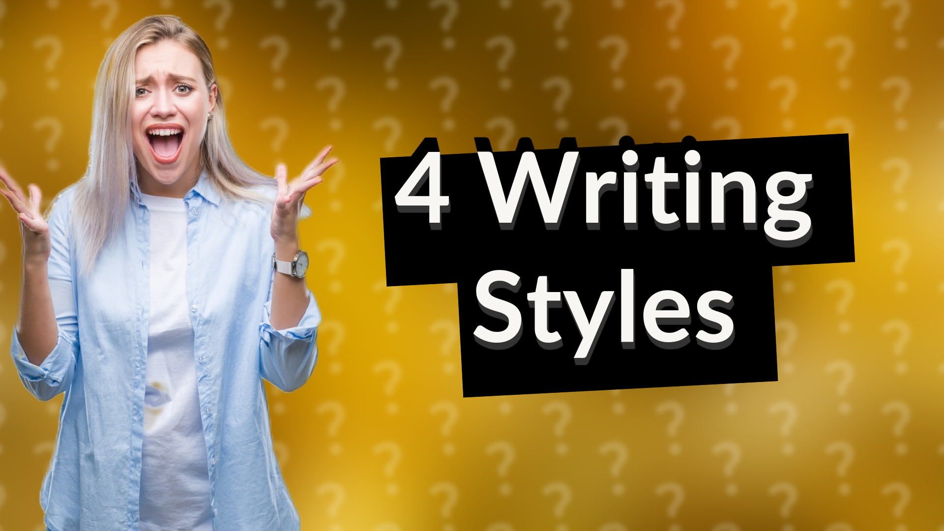 4 Writing Styles