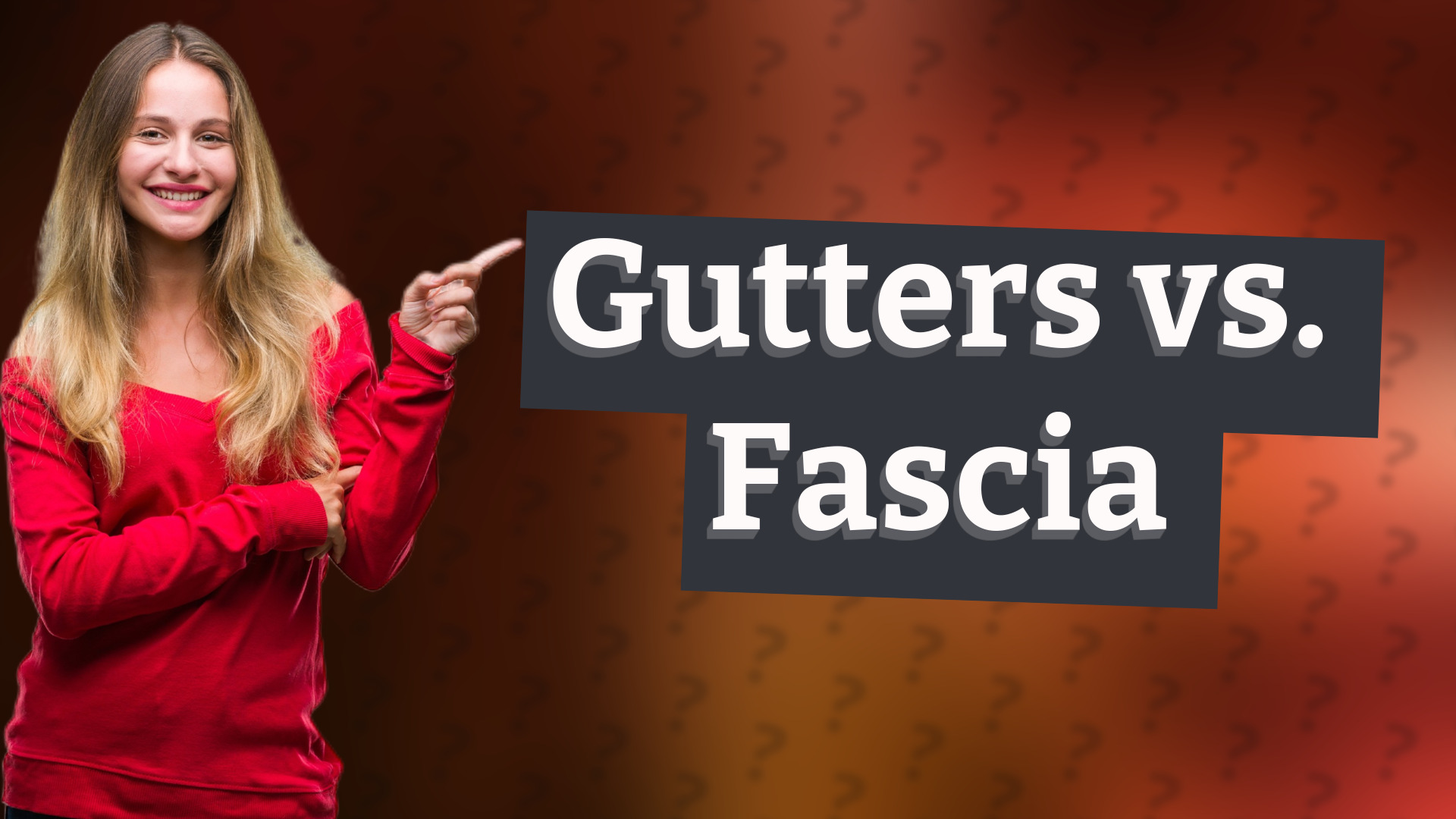 Gutters vs. Fascia