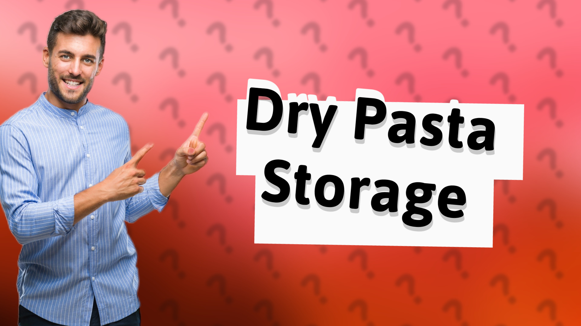 Dry Pasta Storage
