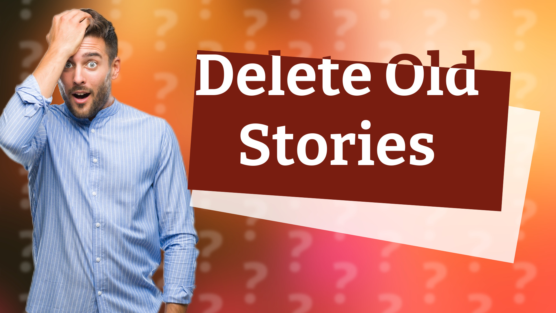 Delete Old Stories