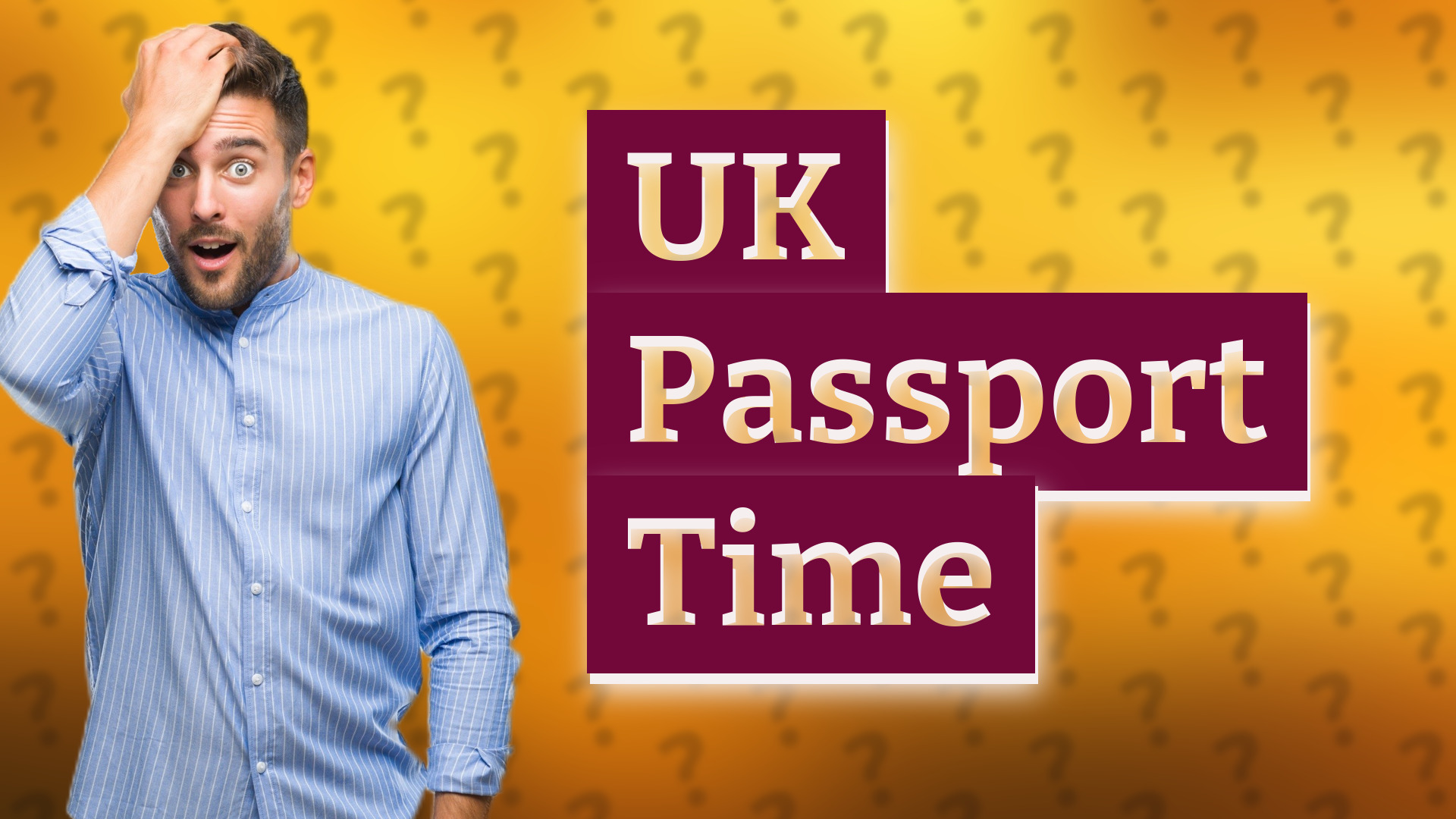 UK Passport Time