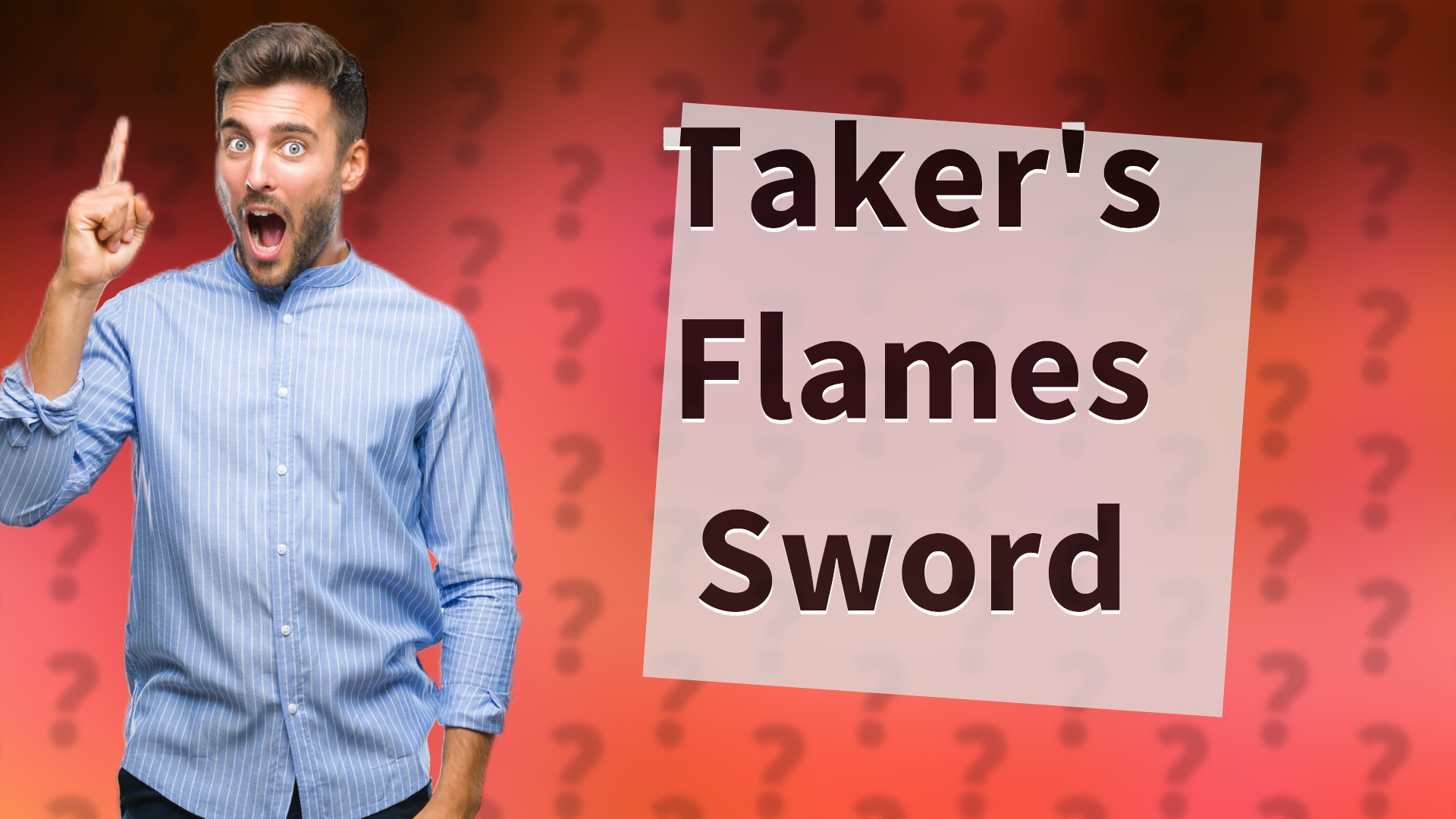 Taker's Flames Sword