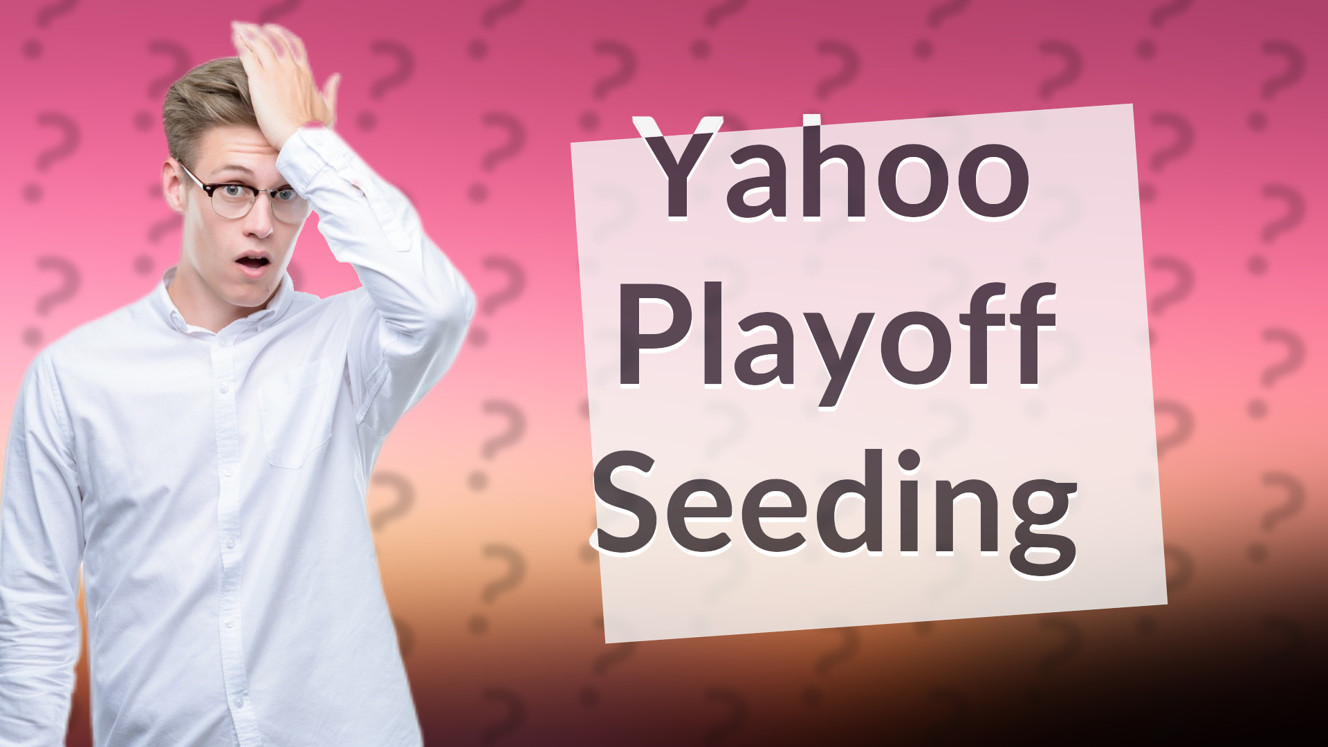 Yahoo Playoff Seeding