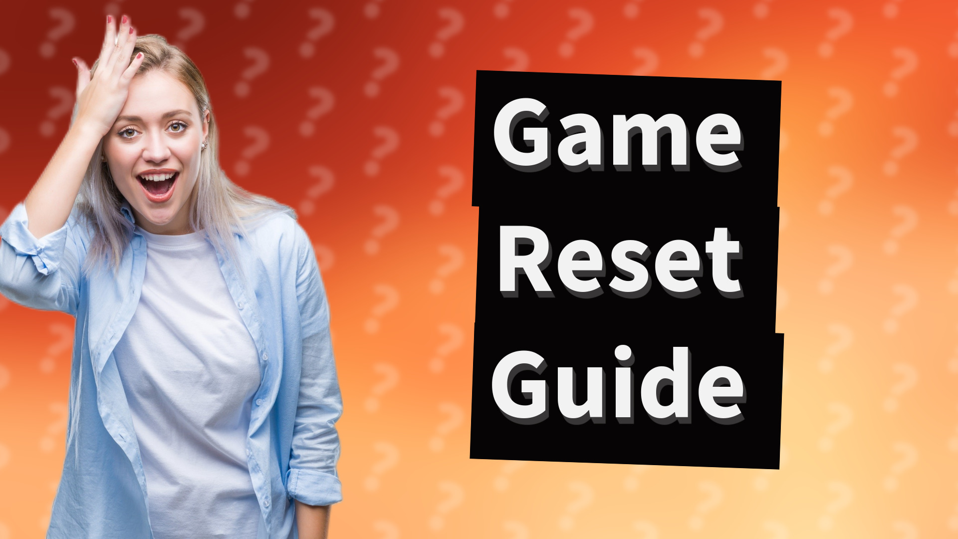 Game Reset Guide