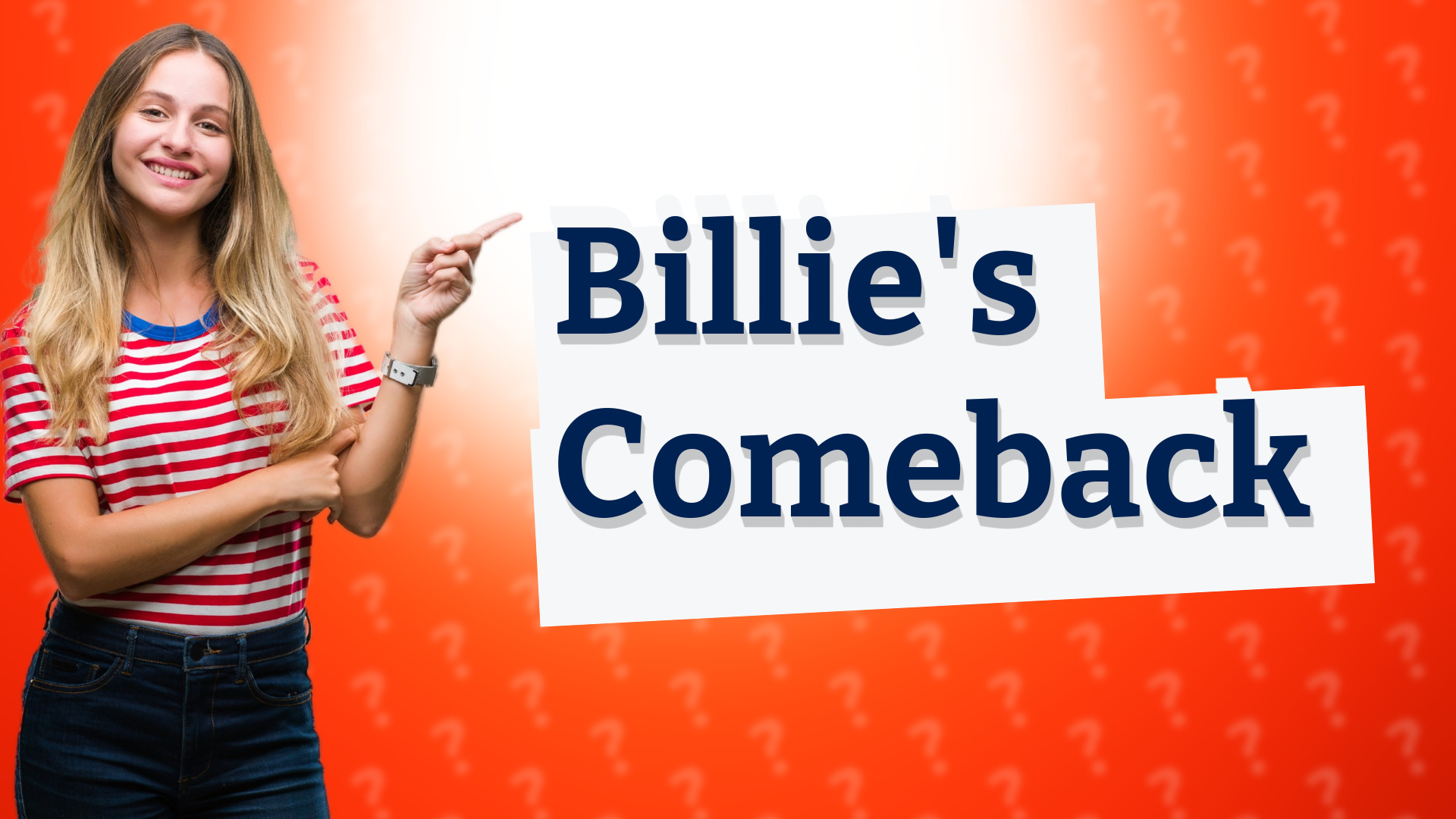 Billie's Comeback