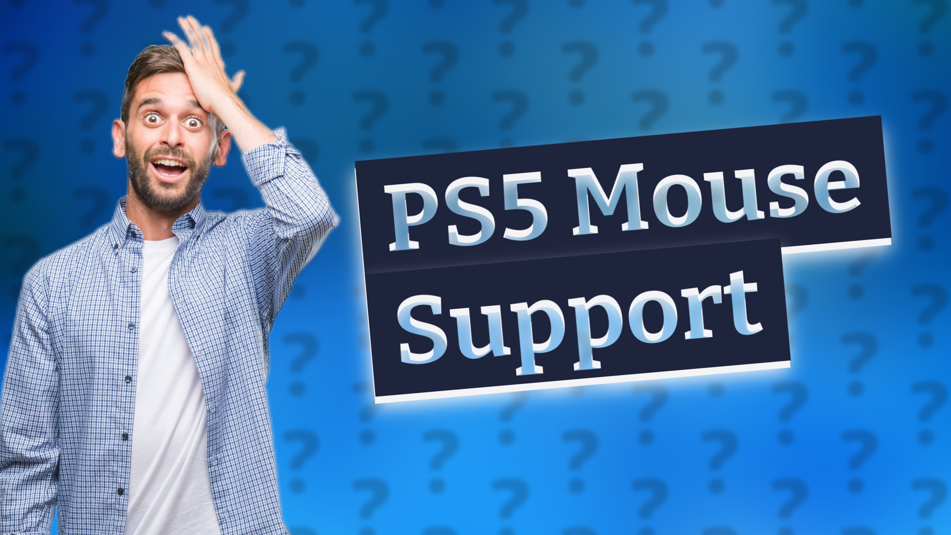 PS5 Mouse Support