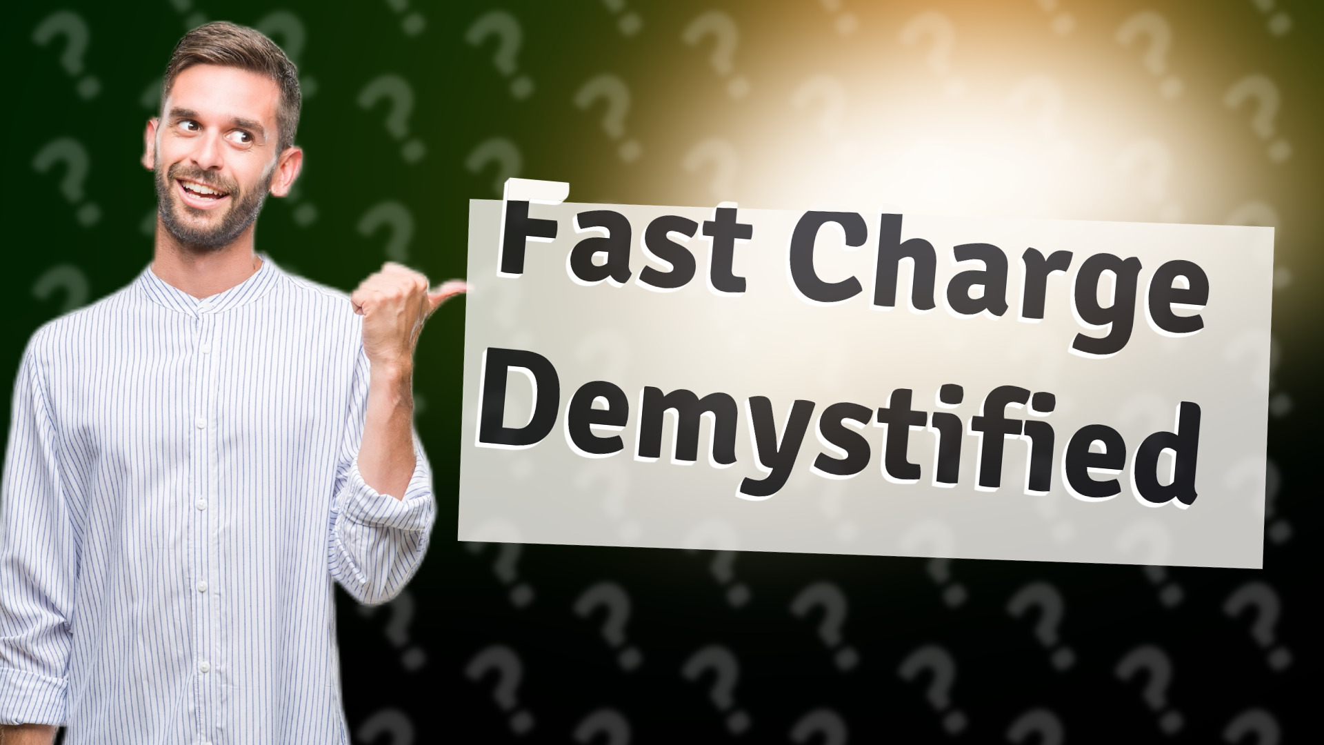 Fast Charge Demystified