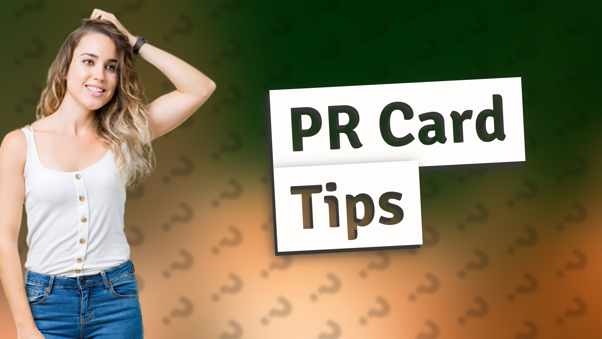 PR Card Tips