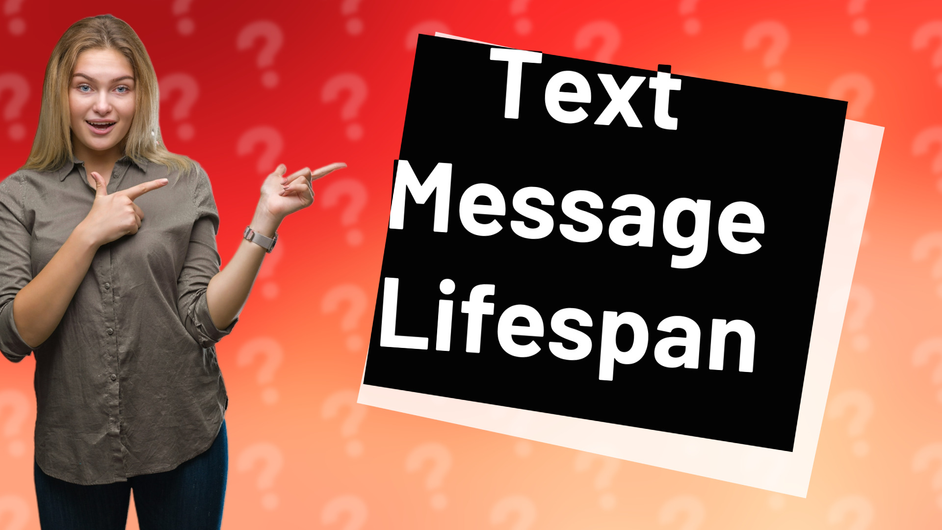 Text Message Lifespan