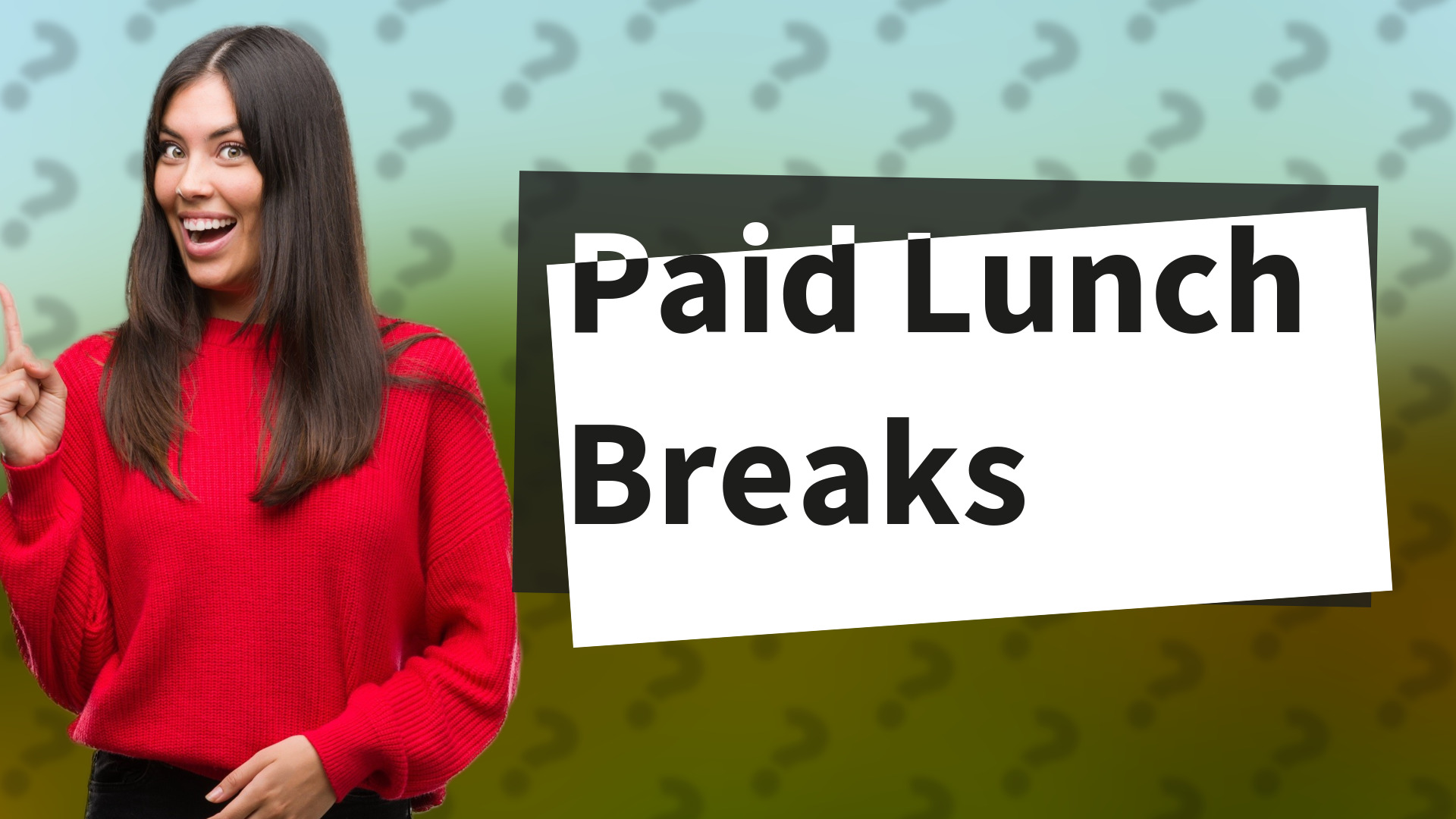 Paid Lunch Breaks