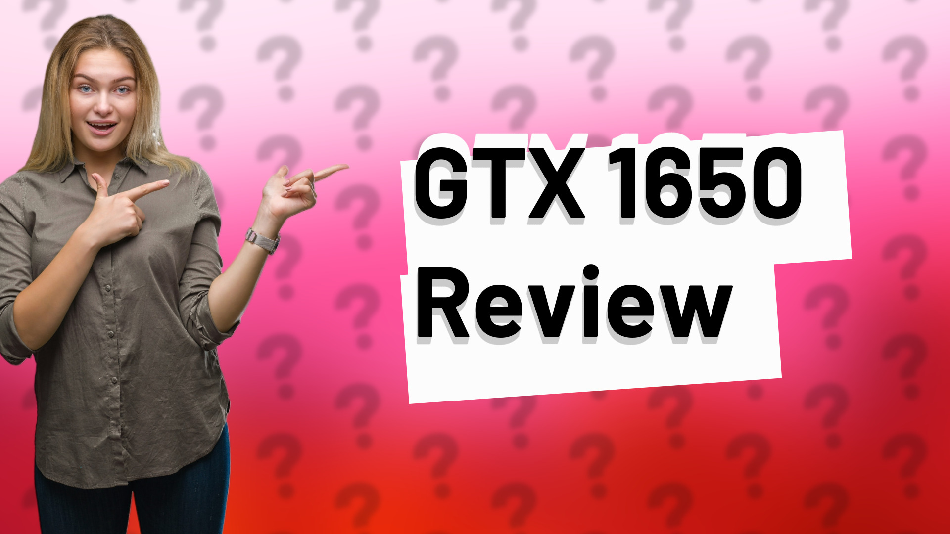 GTX 1650 Review