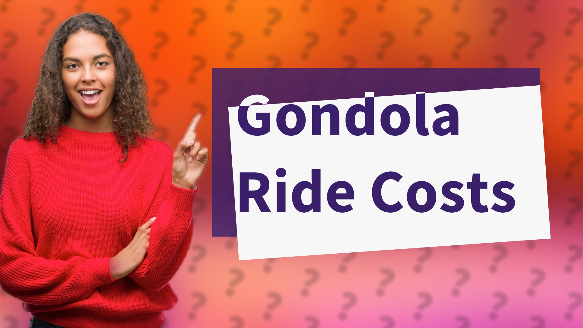 Gondola Ride Costs