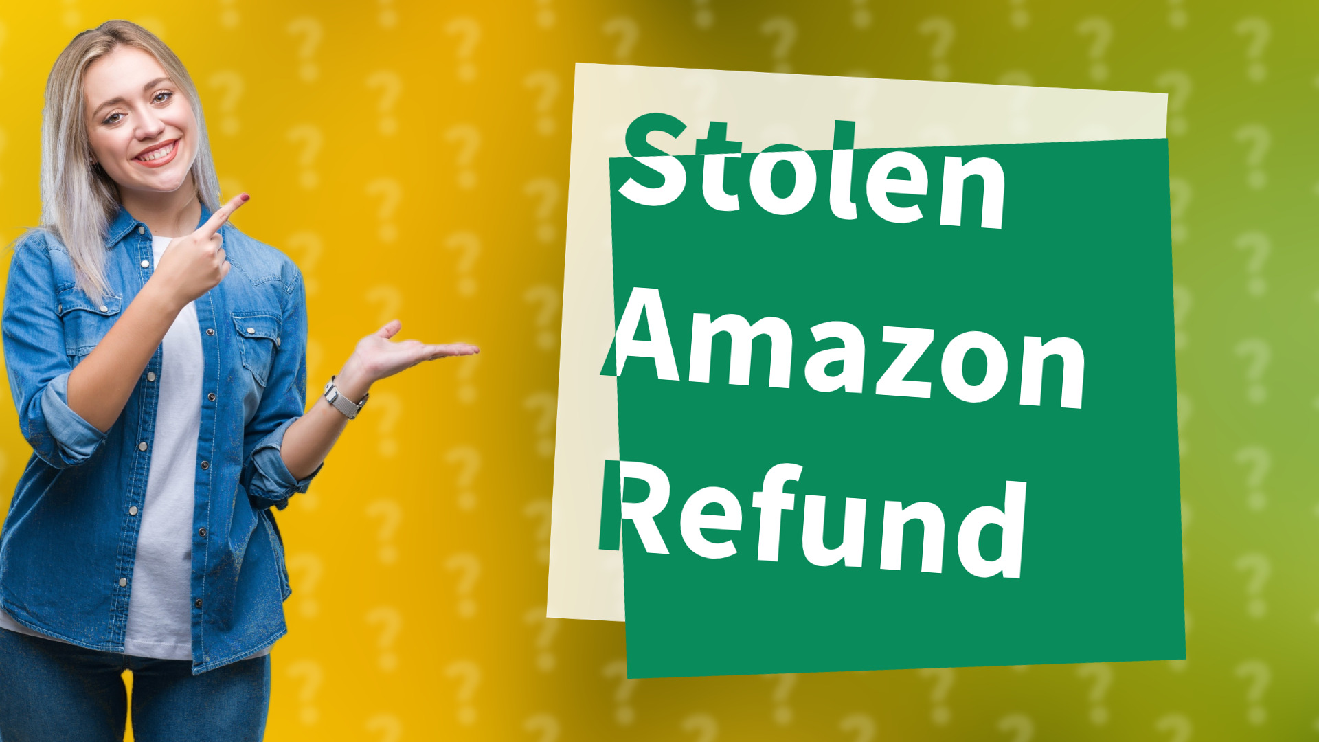 Stolen Amazon Refund