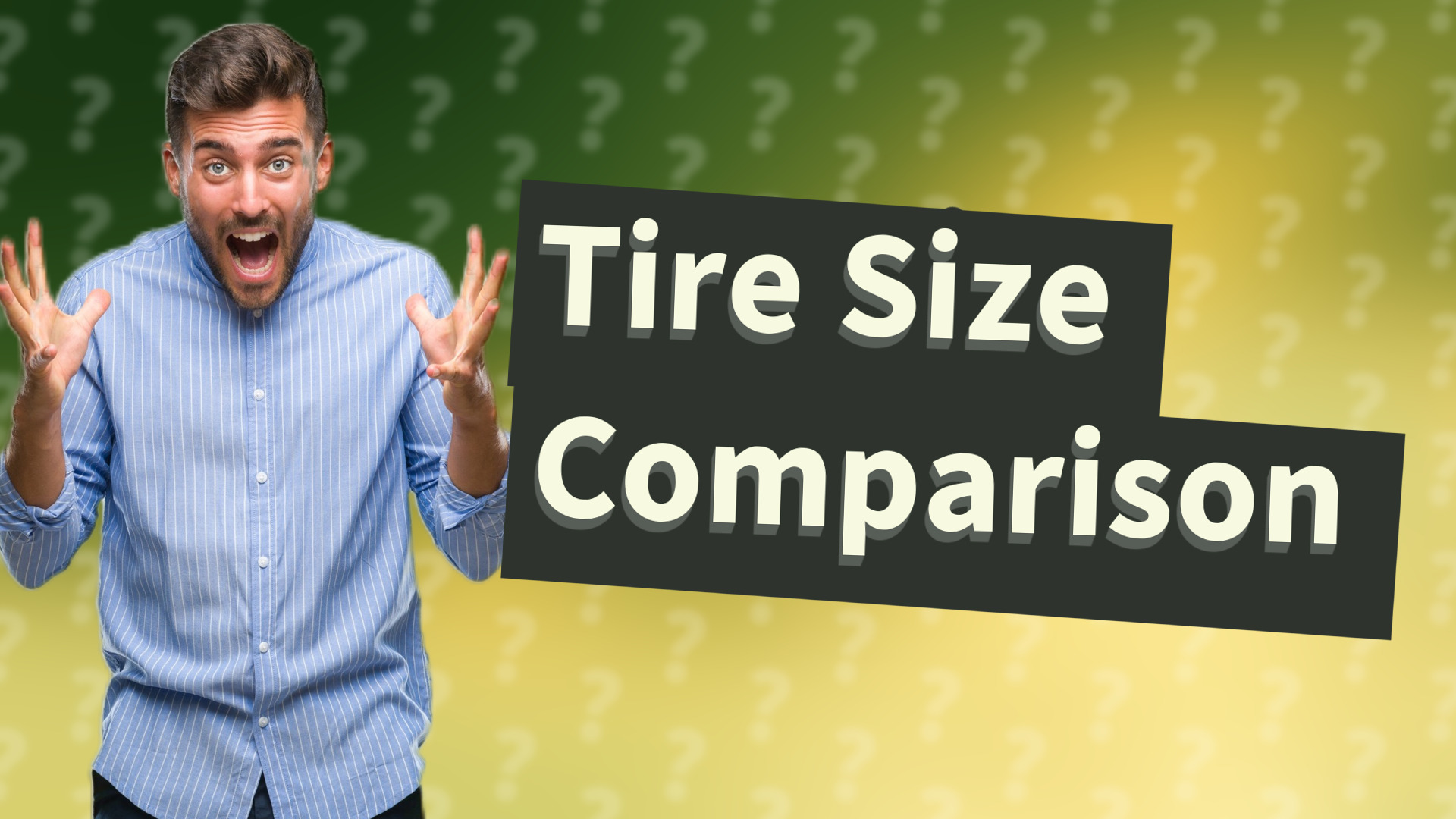 Tire Size Comparison