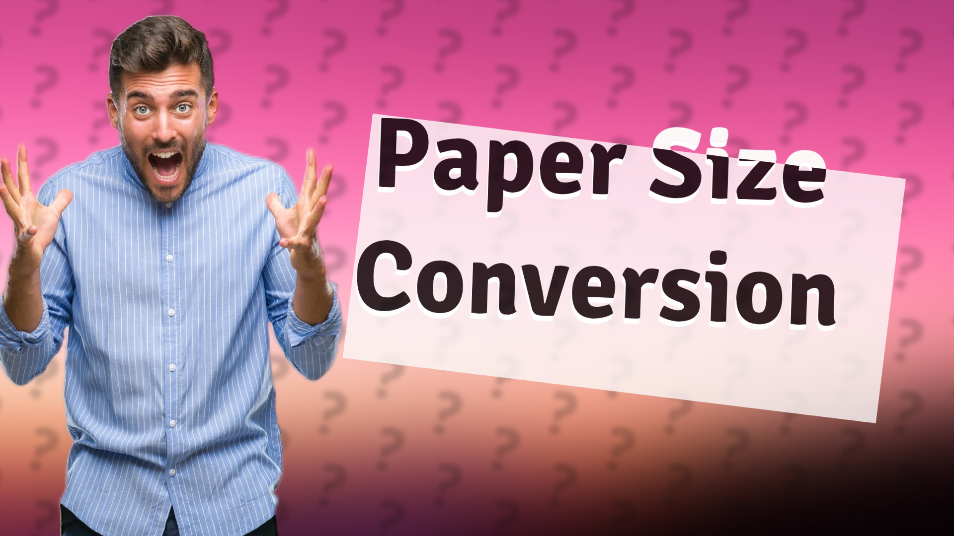 Paper Size Conversion