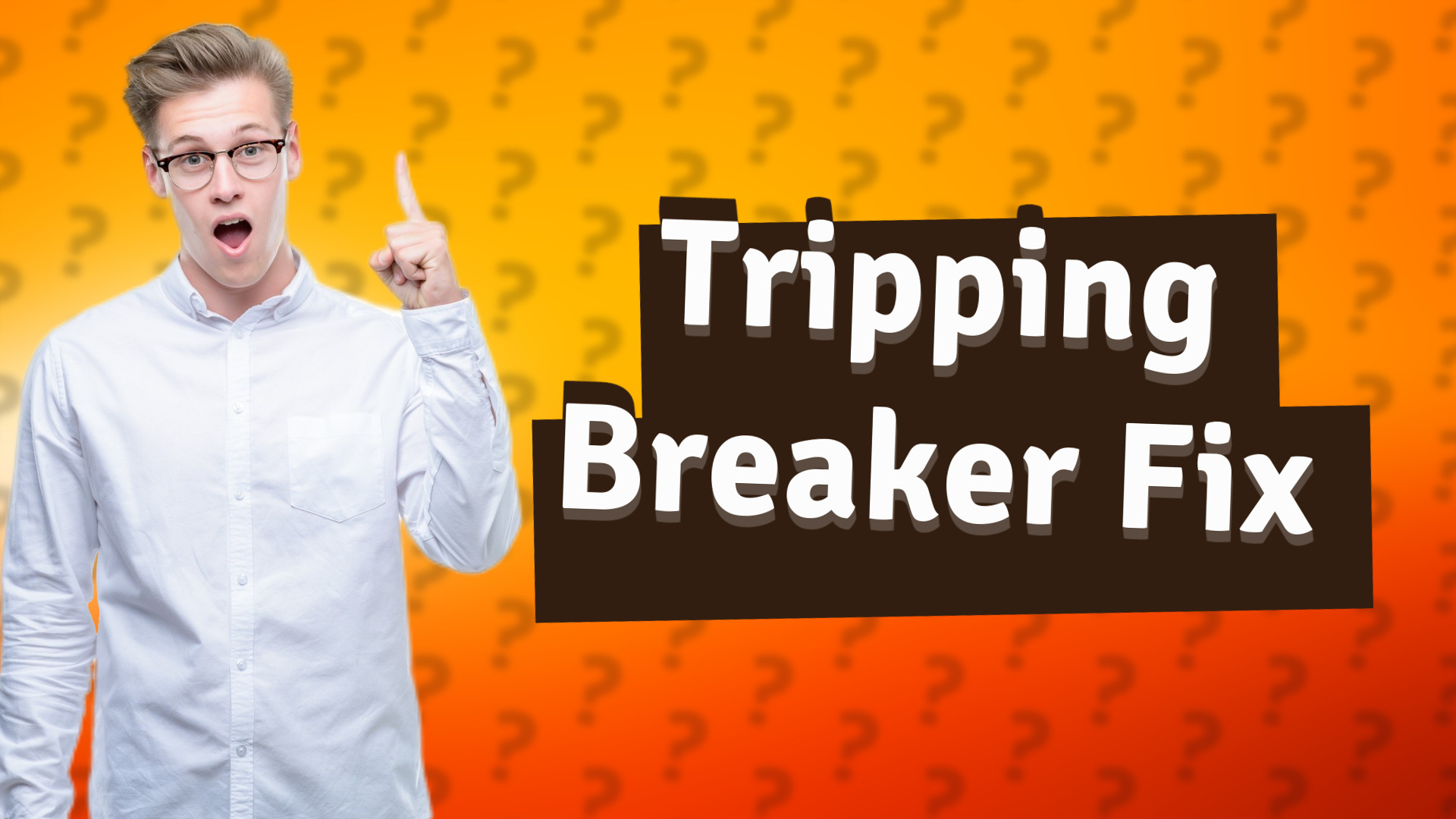Tripping Breaker Fix