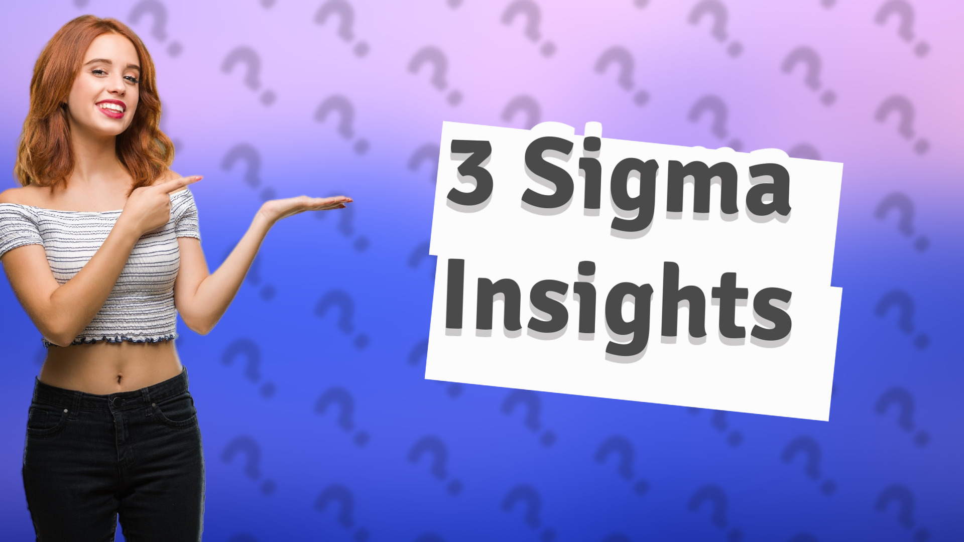 3 Sigma Insights