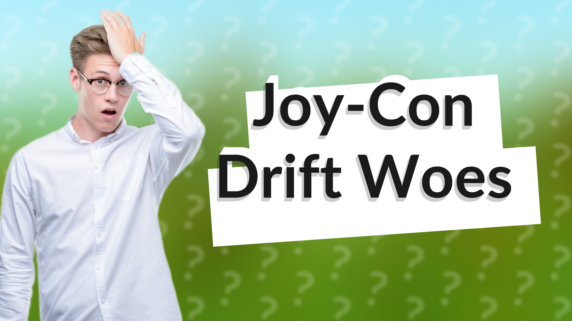 Joy-Con Drift Woes