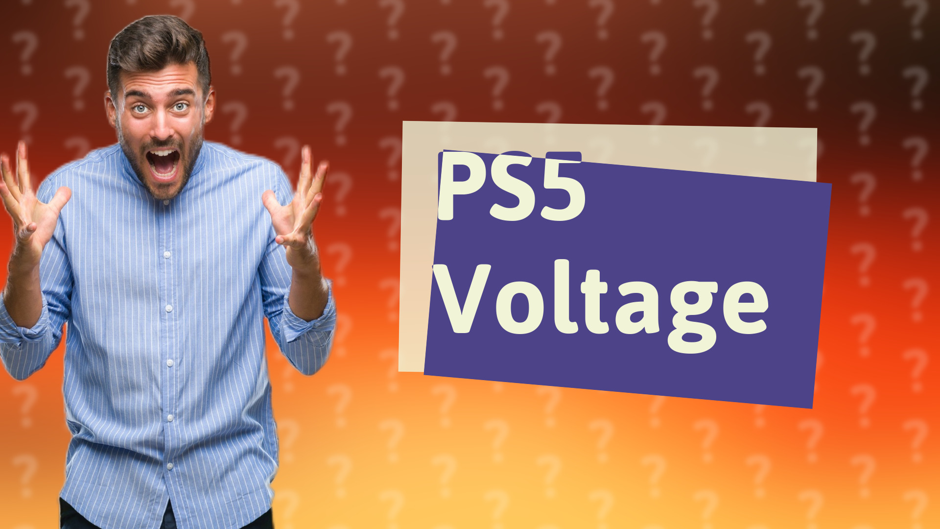 PS5 Voltage