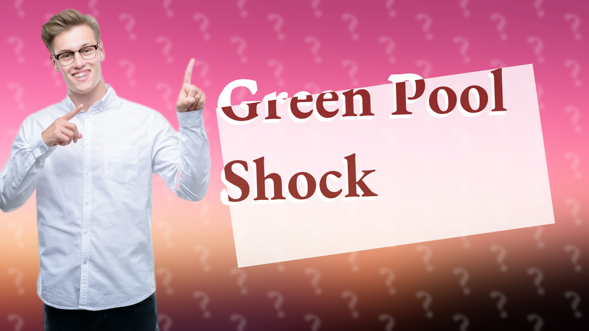 Green Pool Shock