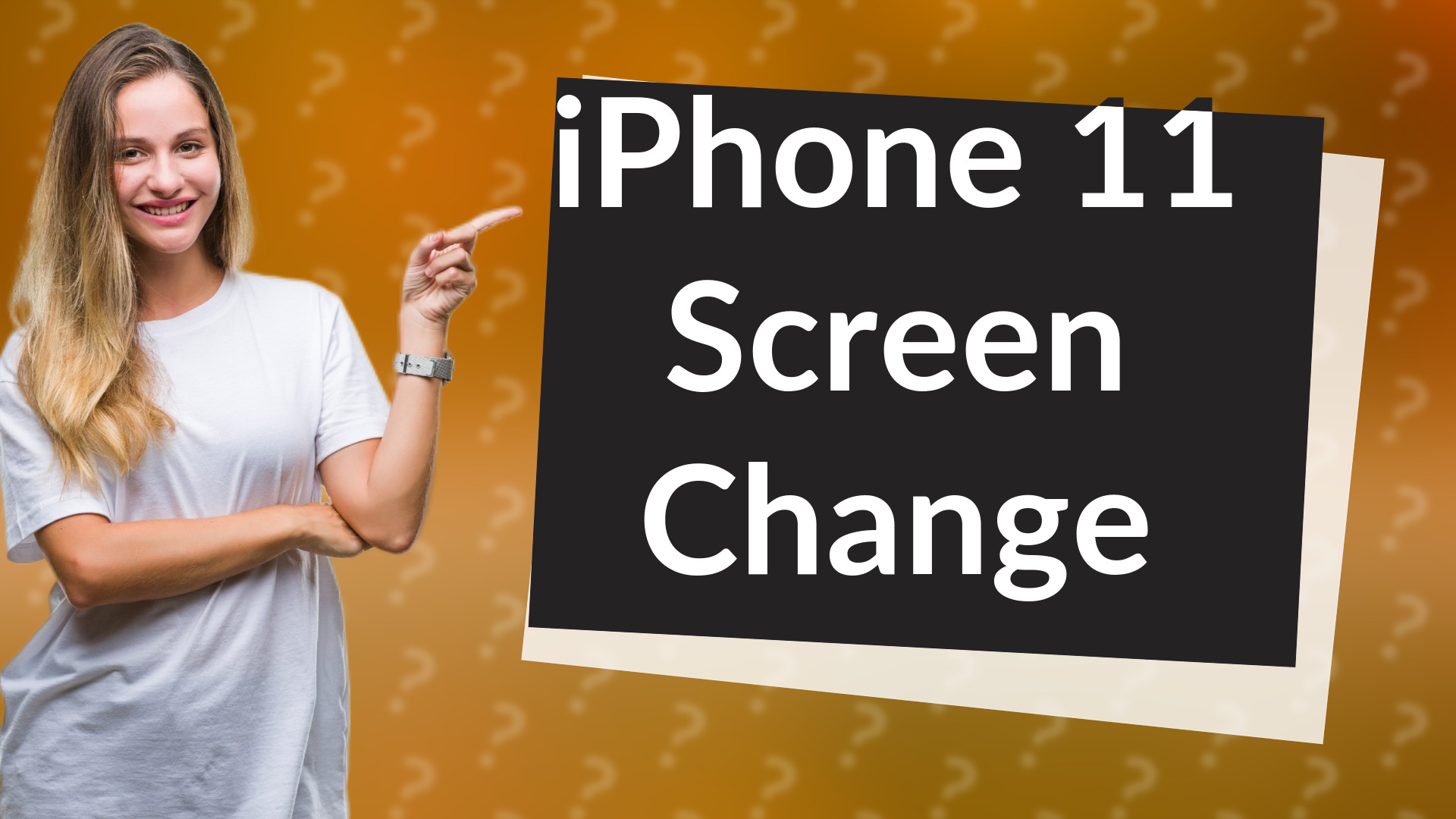 iPhone 11 Screen Change
