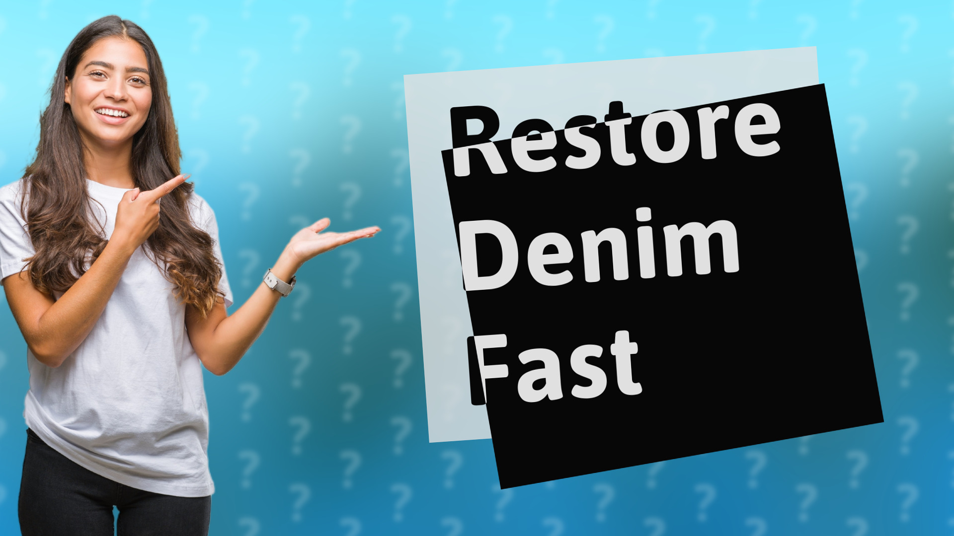 Restore Denim Fast