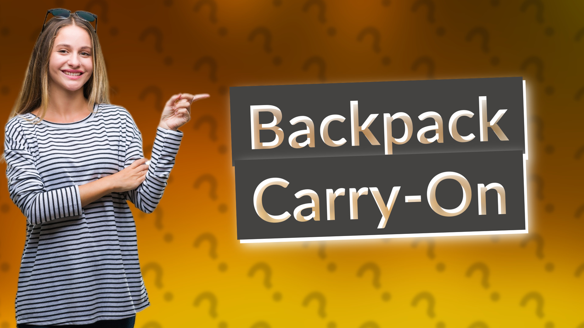 Backpack Carry-On