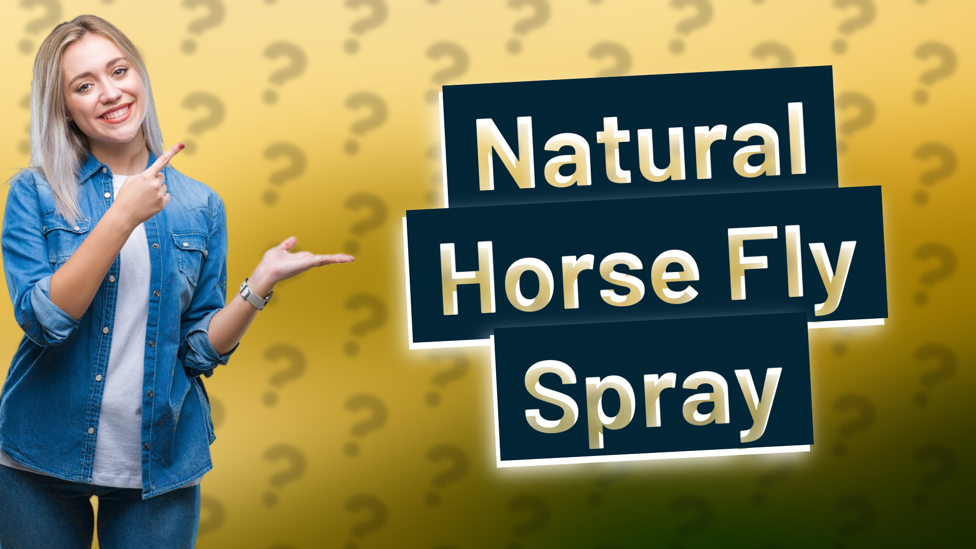 Natural Horse Fly Spray