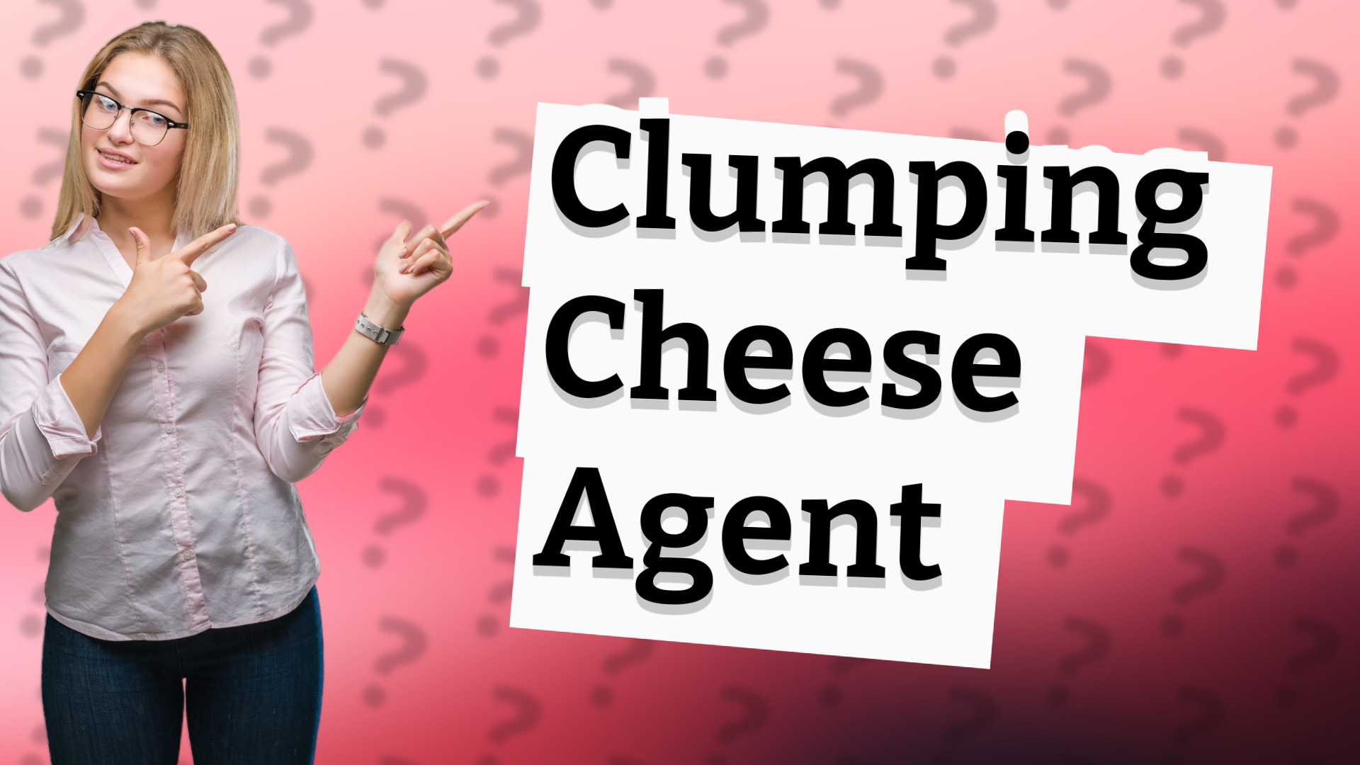 Clumping Cheese Agent