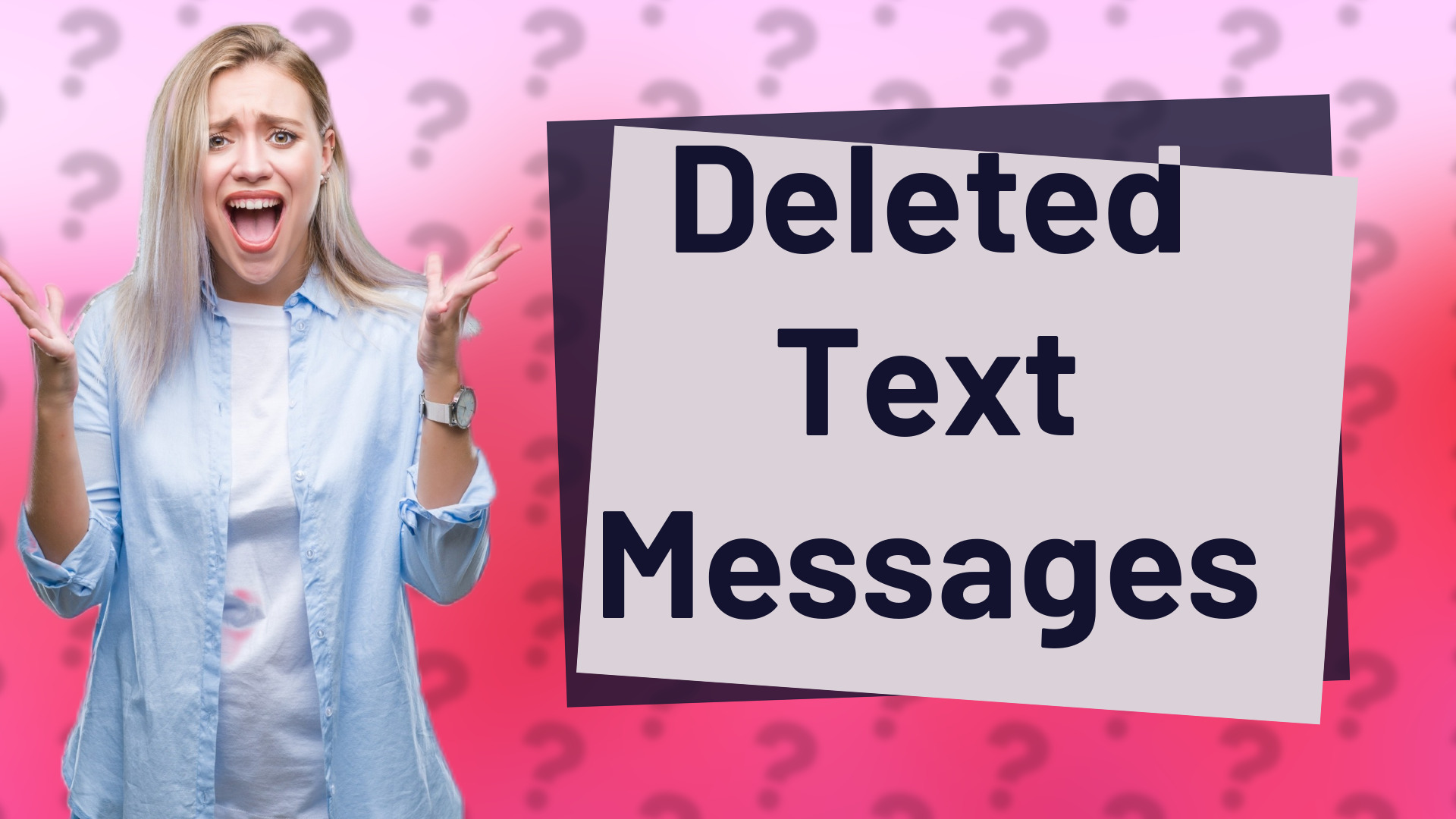 Deleted Text Messages