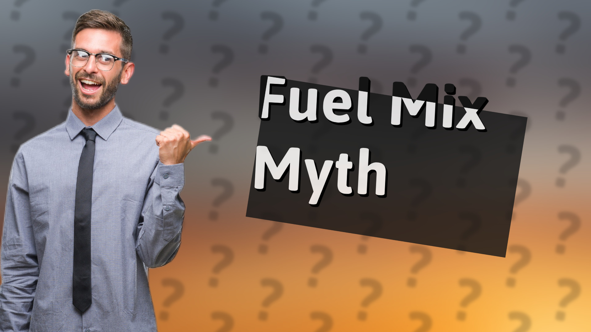Fuel Mix Myth