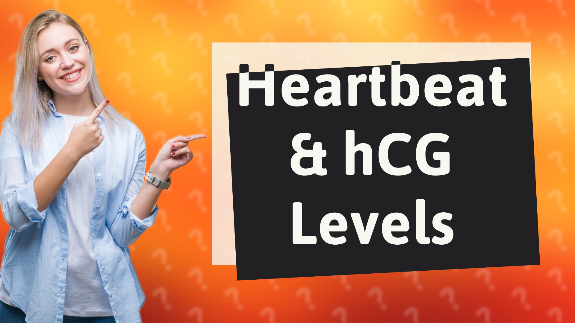 Heartbeat & hCG Levels