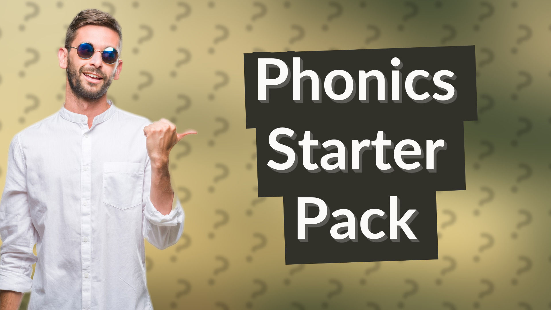 Phonics Starter Pack