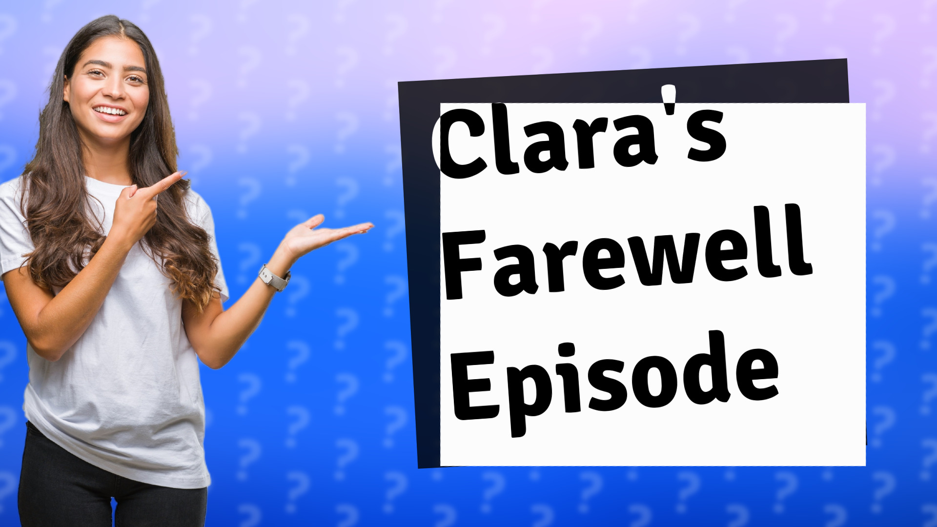 Clara's Farewell Episode