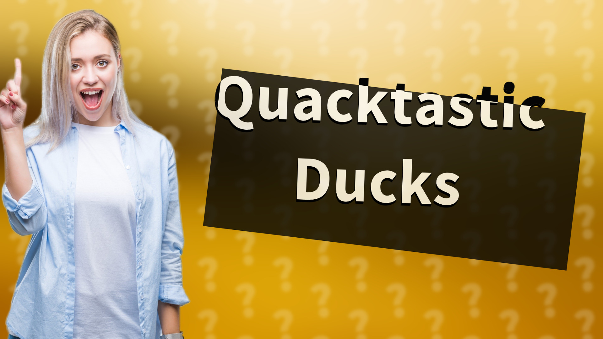 Quacktastic Ducks